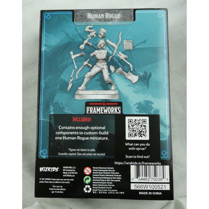 Image of Dungeons & Dragons Frameworks Female Human Rogue Miniature Wizkids 75038