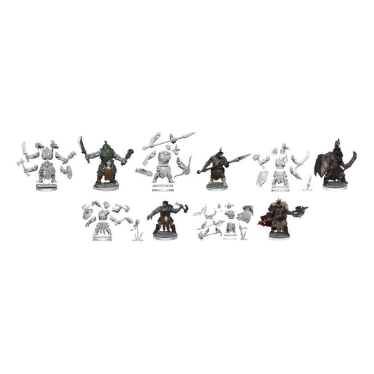 Dungeons & Dragons Frameworks Orc Miniatures 7-Fig Multi-Pack Wizkids 75066