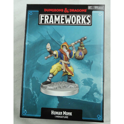 Image of Dungeons & Dragons Frameworks Male Human Monk Miniature Wizkids 75075