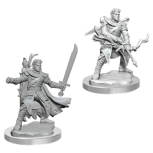 Image of Dungeons & Dragons Frameworks Male Half-Elf Ranger Miniature Wizkids 75077