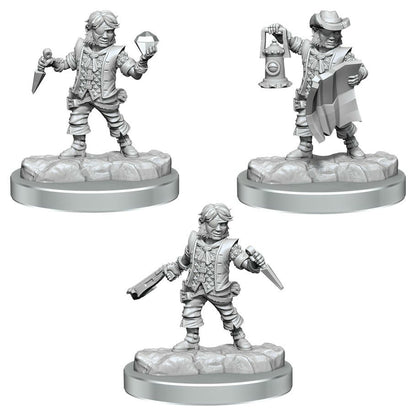 Image of Dungeons & Dragons Frameworks Male Halfling Rogues Miniatures (2pcs) WZK75081