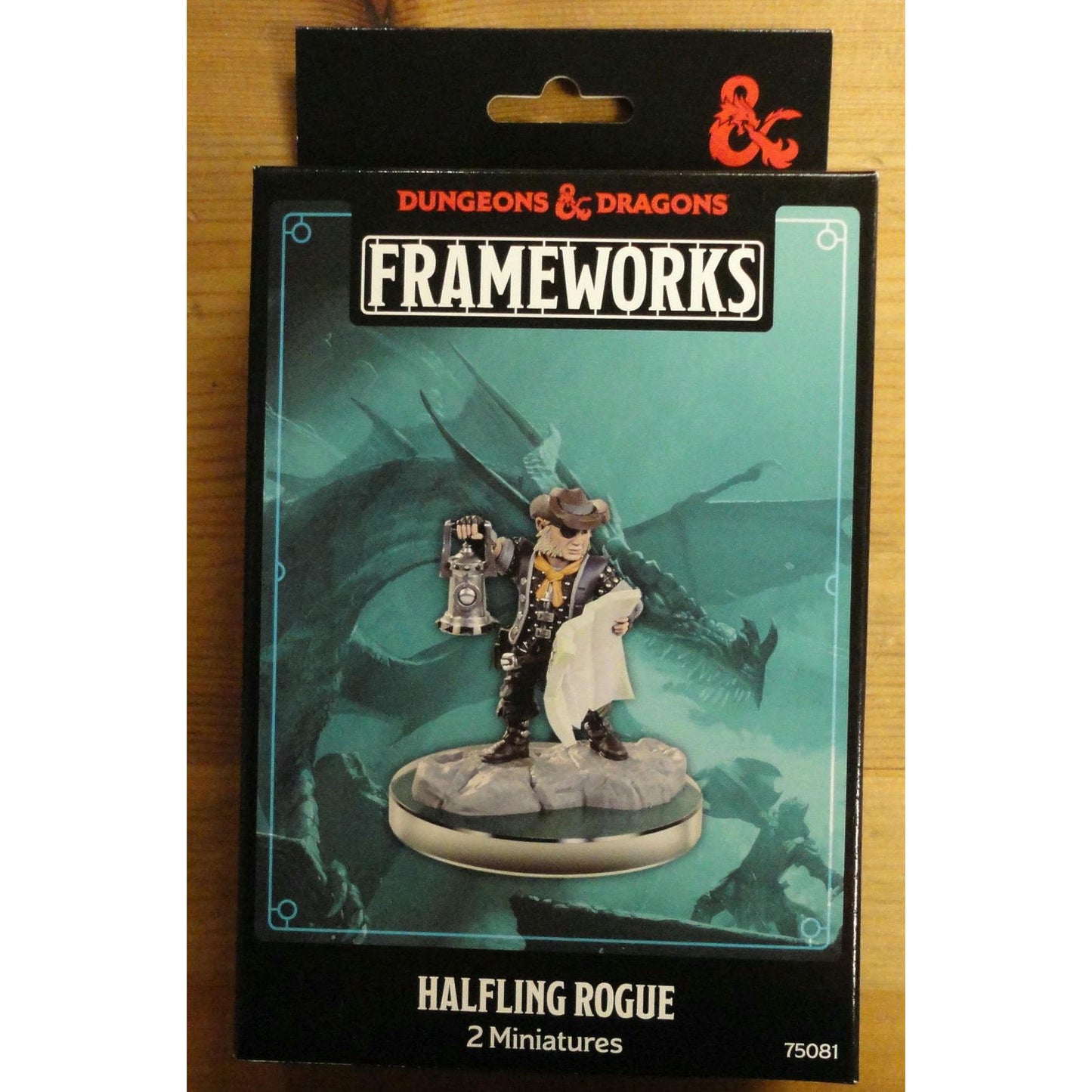 Image of Dungeons & Dragons Frameworks Male Halfling Rogues Miniatures (2pcs) WZK75081