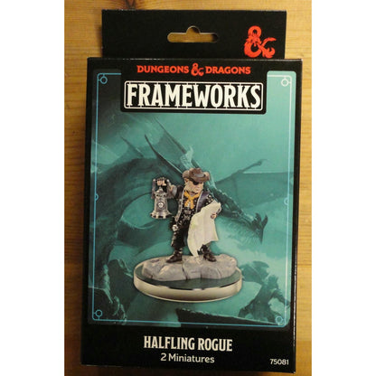 Image of Dungeons & Dragons Frameworks Male Halfling Rogues Miniatures (2pcs) WZK75081