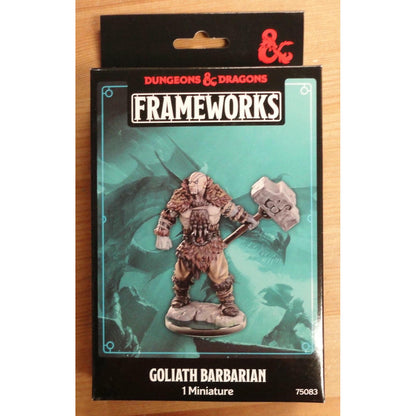Image of Dungeons & Dragons Frameworks Male Goliath Barbarian Miniature WZK75083