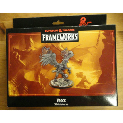 Image of Dungeons & Dragons Frameworks Vrock Miniature WZK75086