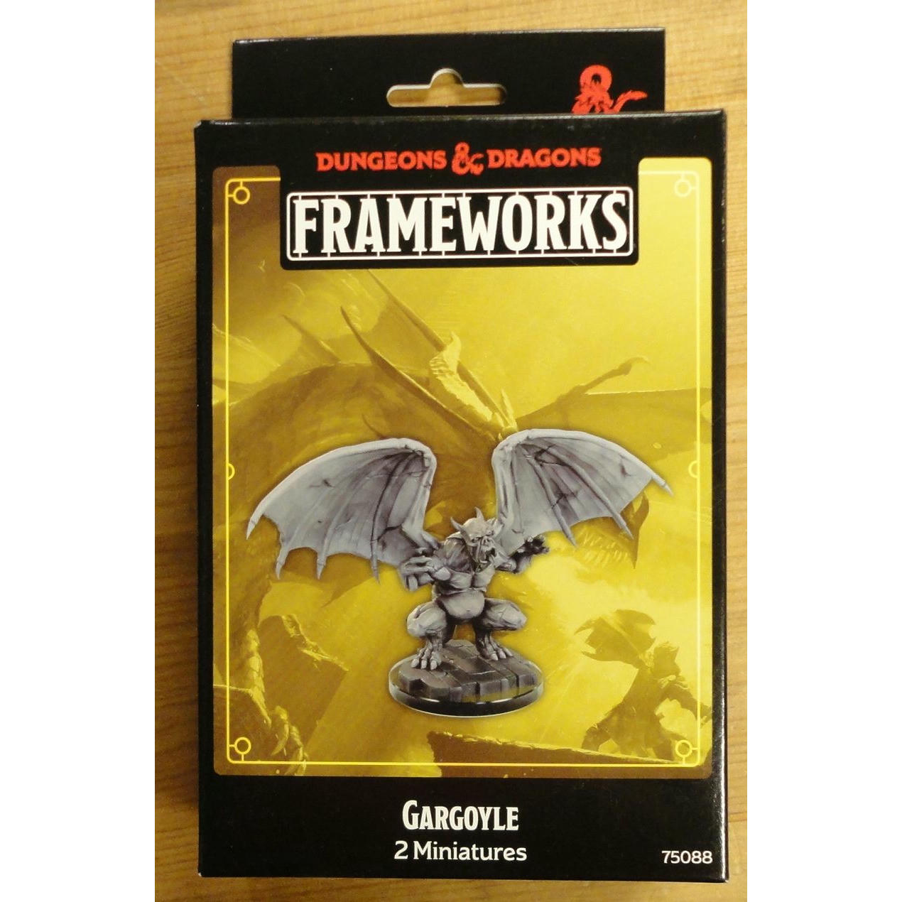 Image of Dungeons & Dragons Frameworks Gargoyles (2pcs) Miniature Wizkids WZK75088