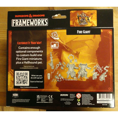 Image of Dungeons & Dragons Frameworks Fire Giant Miniature WZK75094