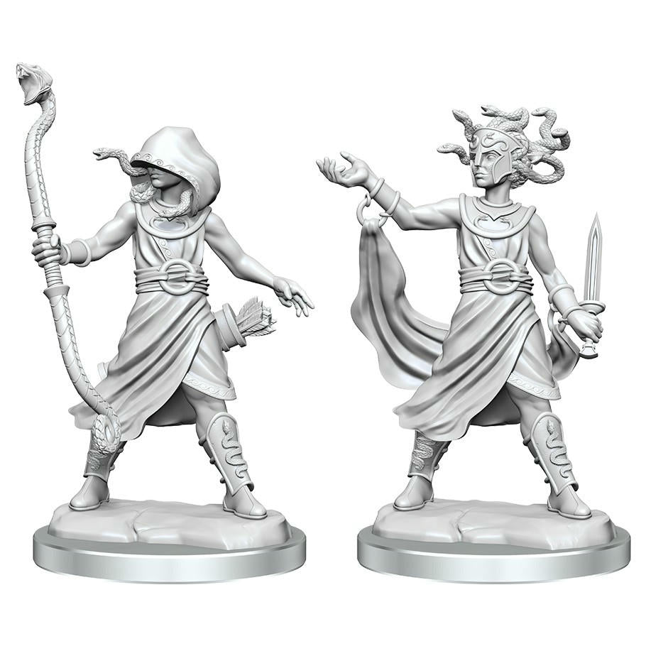 Image of Dungeons & Dragons Frameworks Medusa Miniatures (2pcs) Wizkids WZK75096
