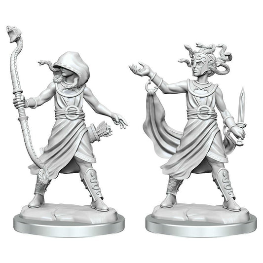 Image of Dungeons & Dragons Frameworks Medusa Miniatures (2pcs) Wizkids WZK75096