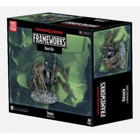 Image of Dungeons & Dragons Frameworks: Paint Night Kit Drider