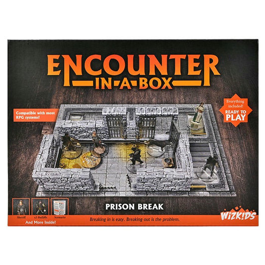 Warlock Tiles Painted Fantasy Dungeon Encounter-in-a-box: Prison Break WZK76501