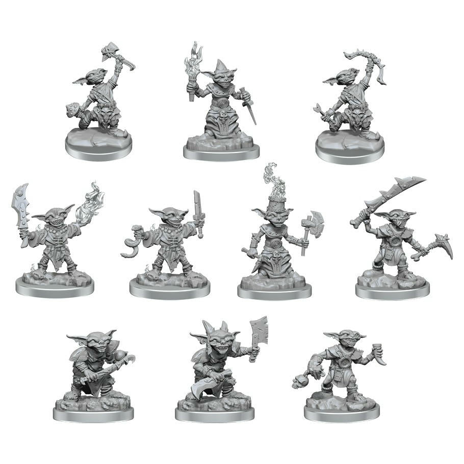 Image of Pathfinder Battles Legendary Cuts Goblins Miniatures Set (18 minis) WZK77001