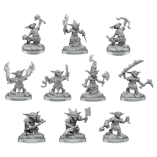 Image of Pathfinder Battles Legendary Cuts Goblins Miniatures Set (18 minis) WZK77001