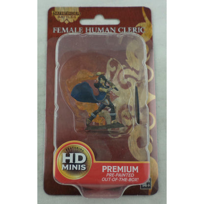 Image of Pathfinder Battles Fantasy Painted Miniature Human Female Cleric 77507