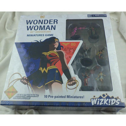 Image of DC Heroclix Wonder Woman 80th Anniversary 2-Player Miniatures Game 84002
