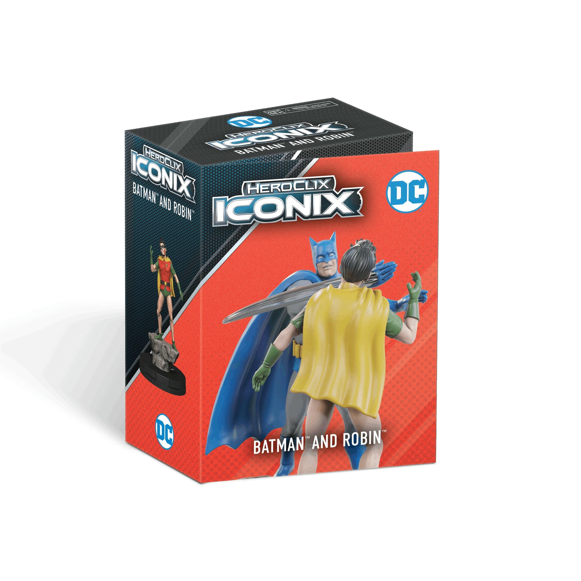 Image of DC Heroclix Iconix Batman and Robin Figure Set WZK84022
