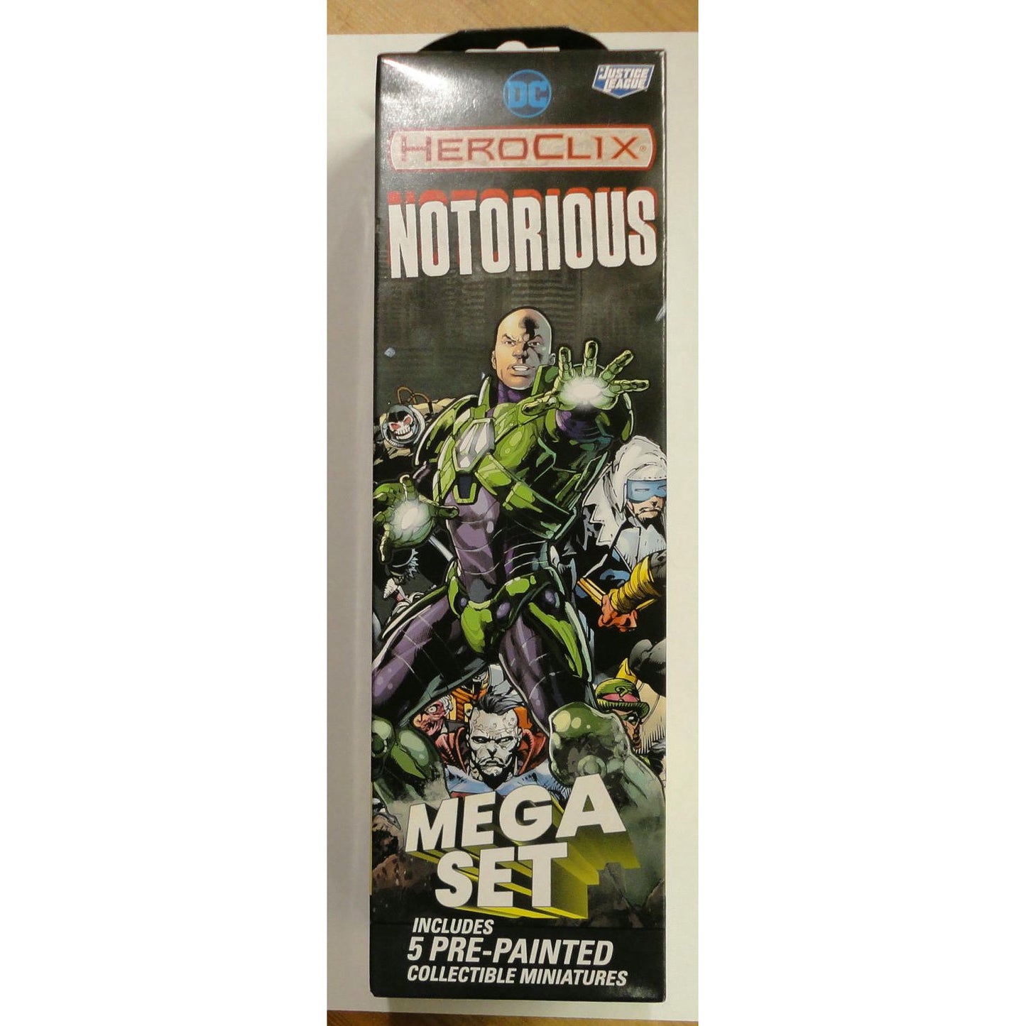 Image of DC Heroclix Notorious 5-Figure Booster Box Wizkids WZK84033