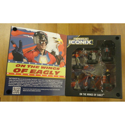 Image of DC Heroclix: Peacemaker - On the Wings of Eagly Miniatures Set WZK84041