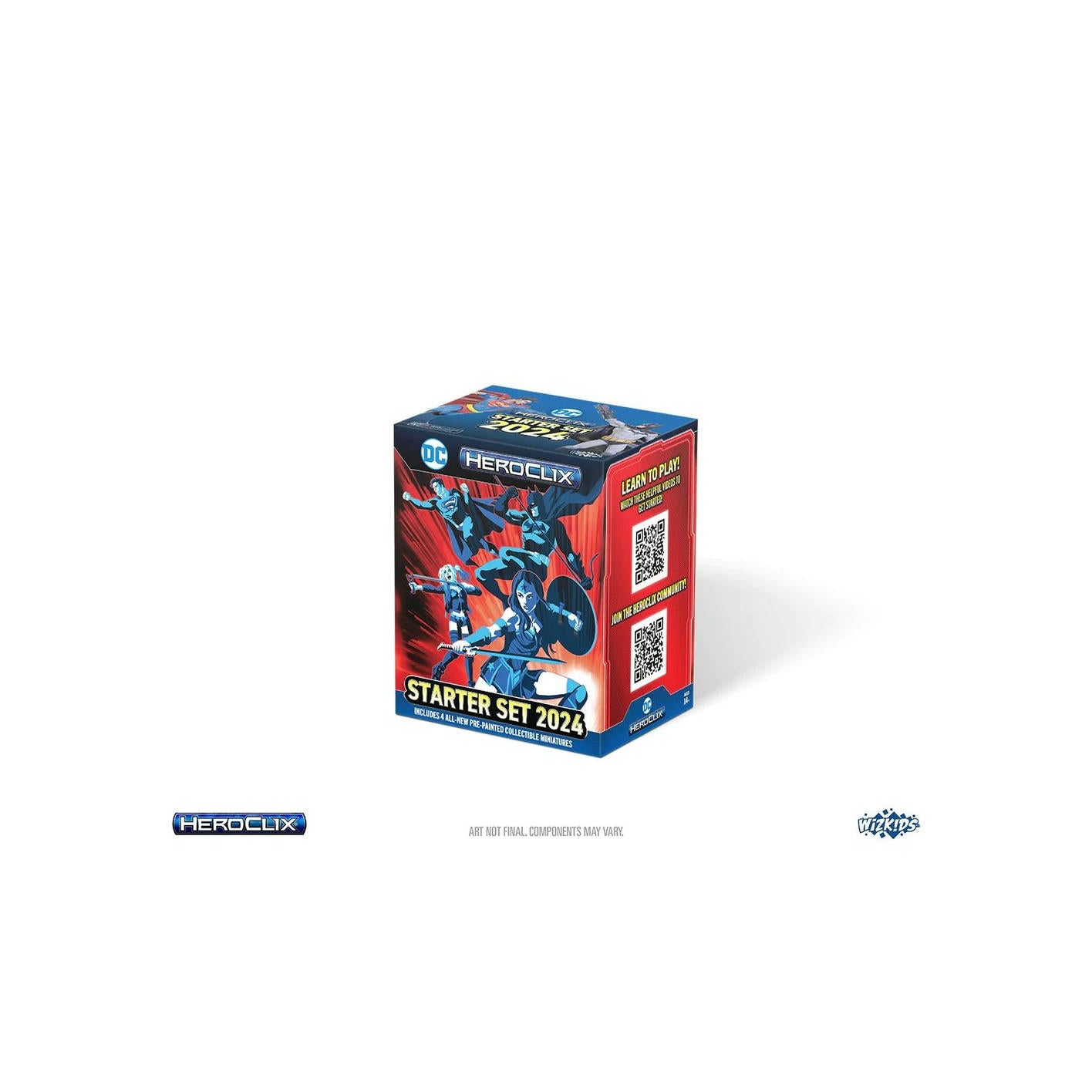Image of Heroclix 2024 4-Figure Starter Set by Wizkids WZK84042