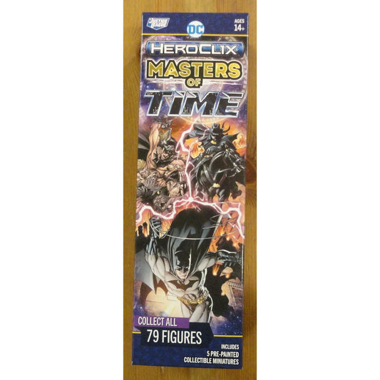 Image of DC HeroClix: Masters of Time Miniatures 5-Figure Standard Booster WZK84051