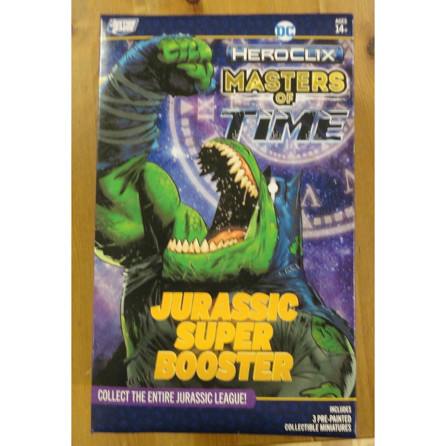 Image of DC HeroClix: Masters of Time Miniatures Jurassic Super Booster WZK84052