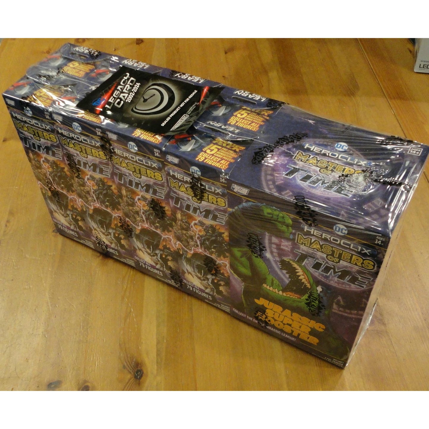 Image of DC HeroClix: Masters of Time Miniatures Booster Brick WZK84053