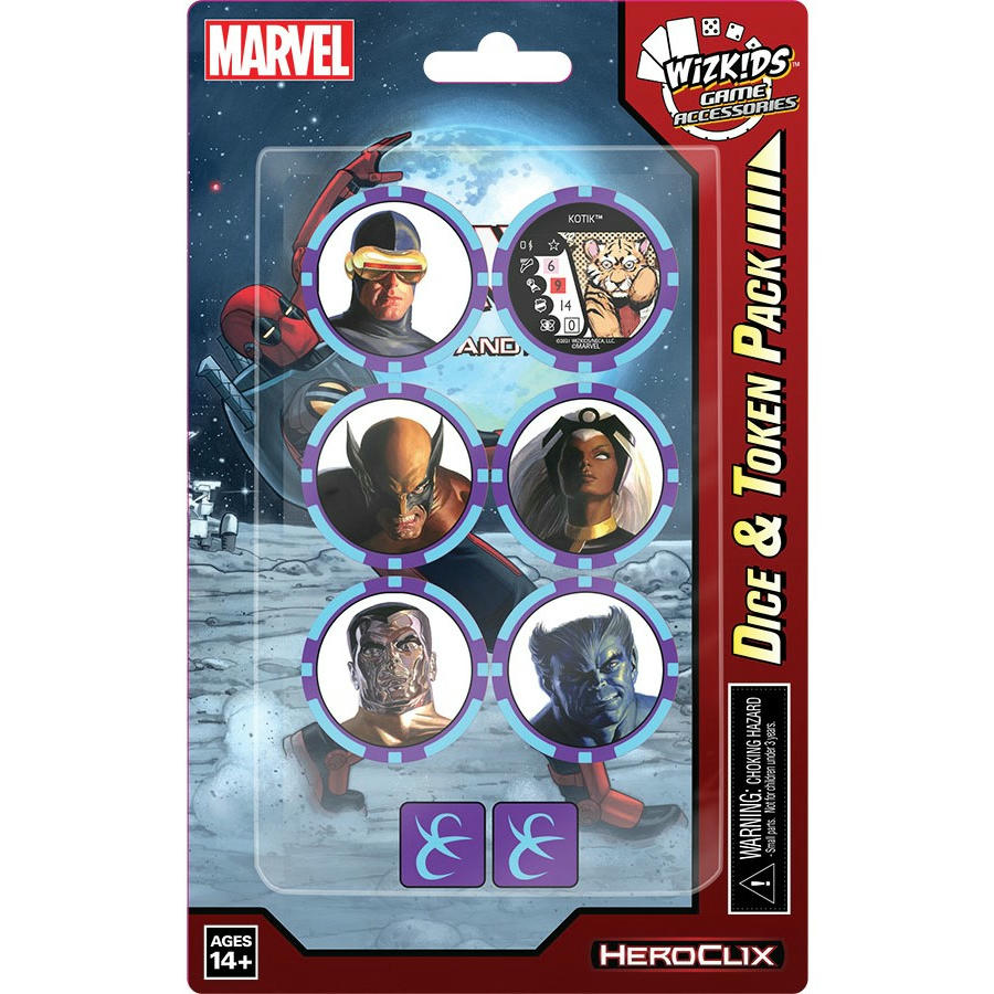 Image of Marvel Heroclix X-Men Rise and Fall Dice & Tokens Pack WZK84792