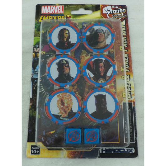 Image of Marvel Heroclix Avengers Fantastic Four Empyre Dice & Tokens Pack WZK84800