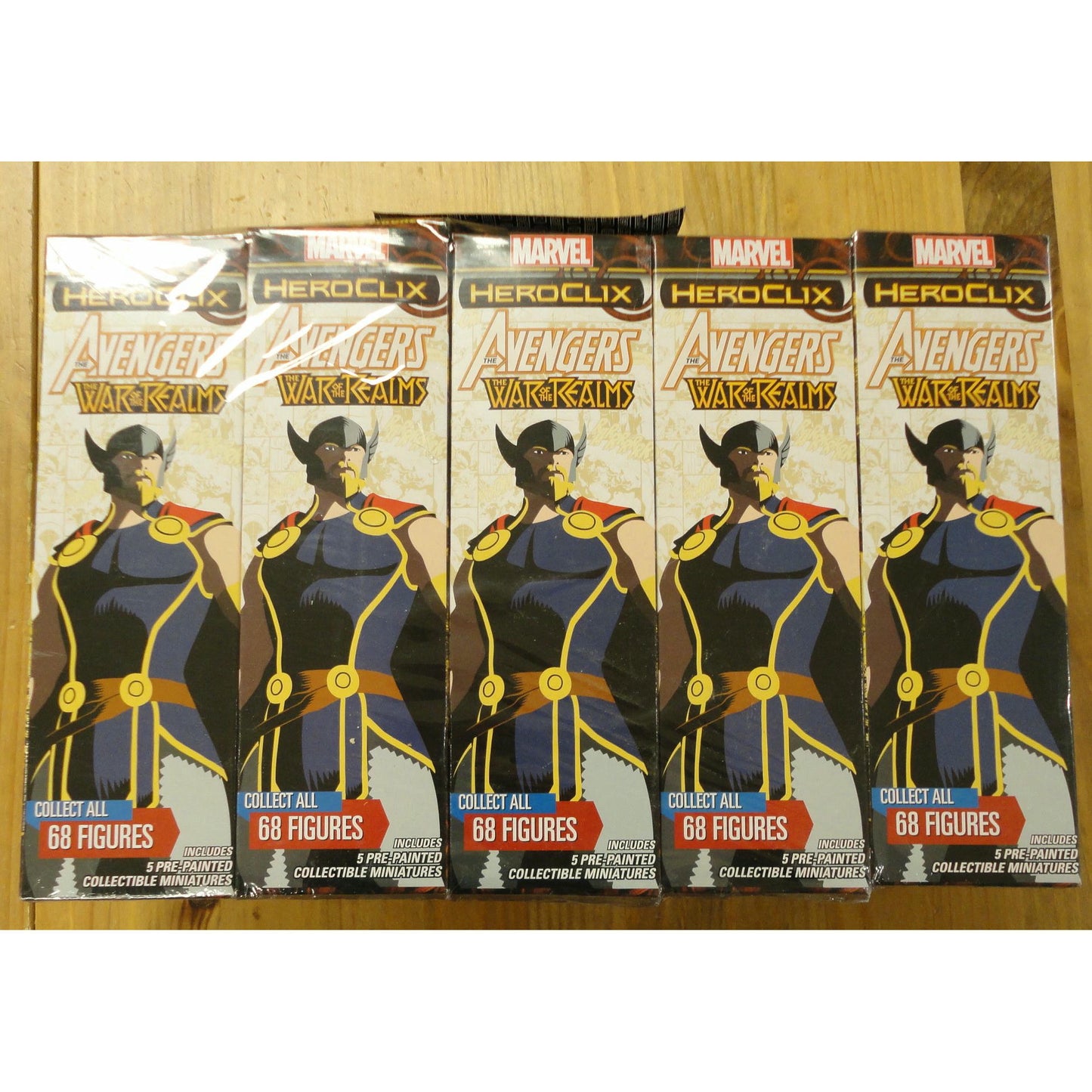Image of Heroclix Marvel The Avengers: The War of the Realms Booster Brick (10pcs) 84804