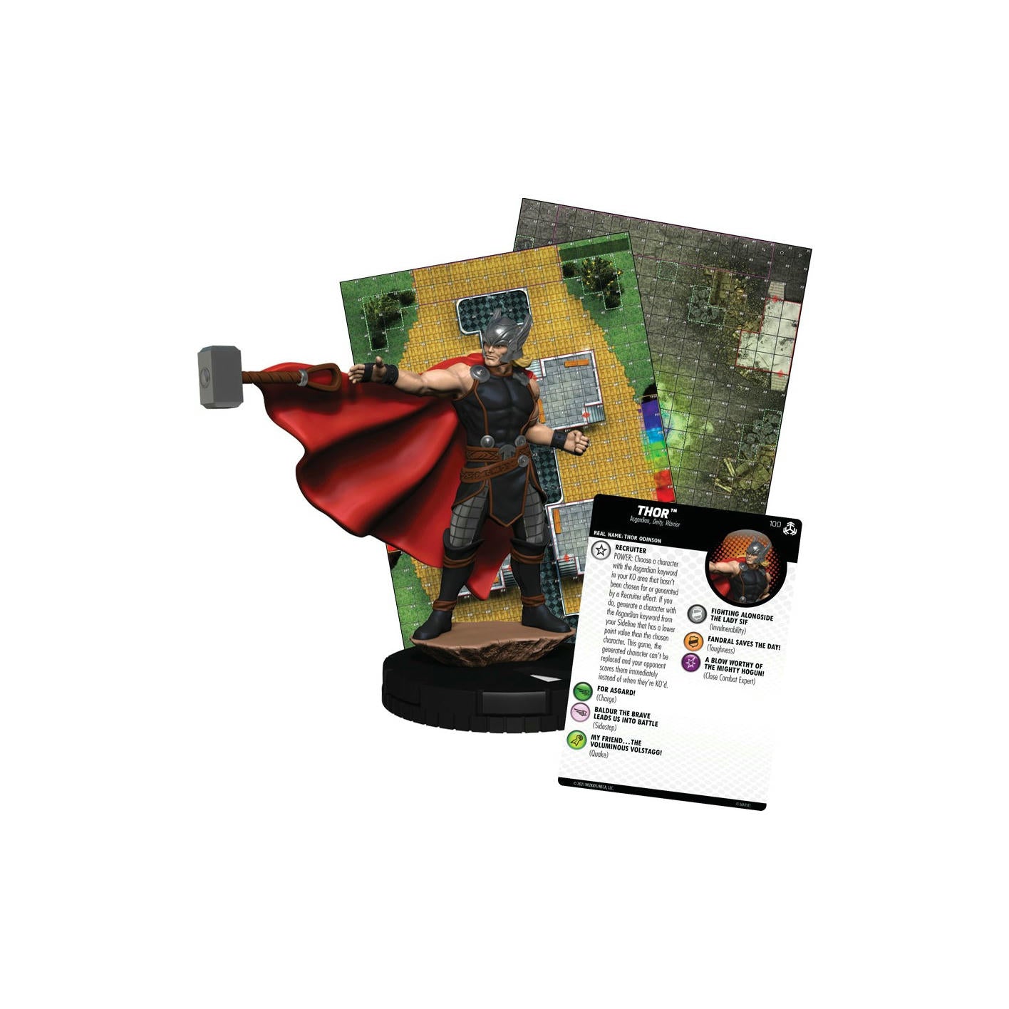 Image of Marvel Heroclix Avengers: War of the Realms Play At Home Kit WZK84807