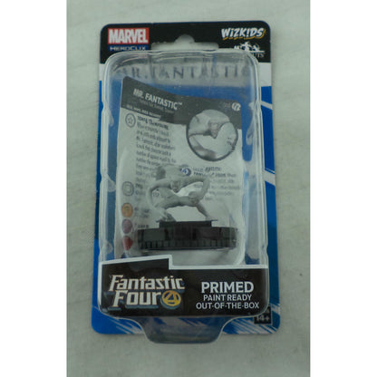 Image of Marvel Heroclix Miniatures Fantastic Four Mr. Fantastic Unpainted Figure 84815