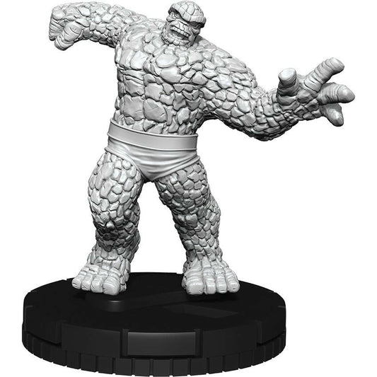 Image of Marvel Heroclix Miniatures Fantastic Four The Thing Unpainted Figure 84817