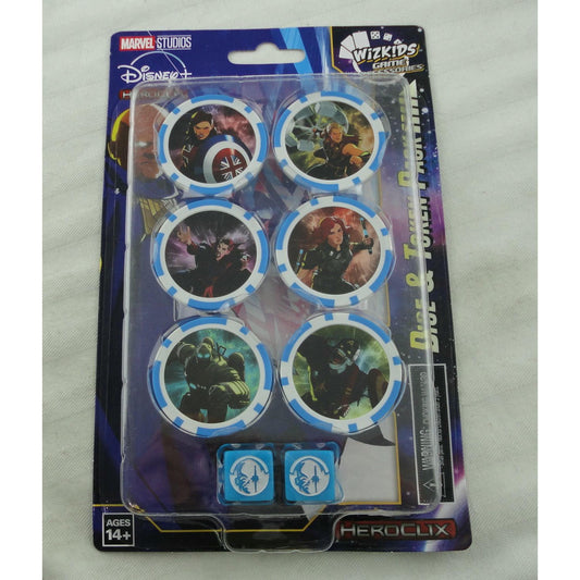 Image of Marvel Heroclix Avengers: Disney+ Dice & Tokens Pack WZK84833
