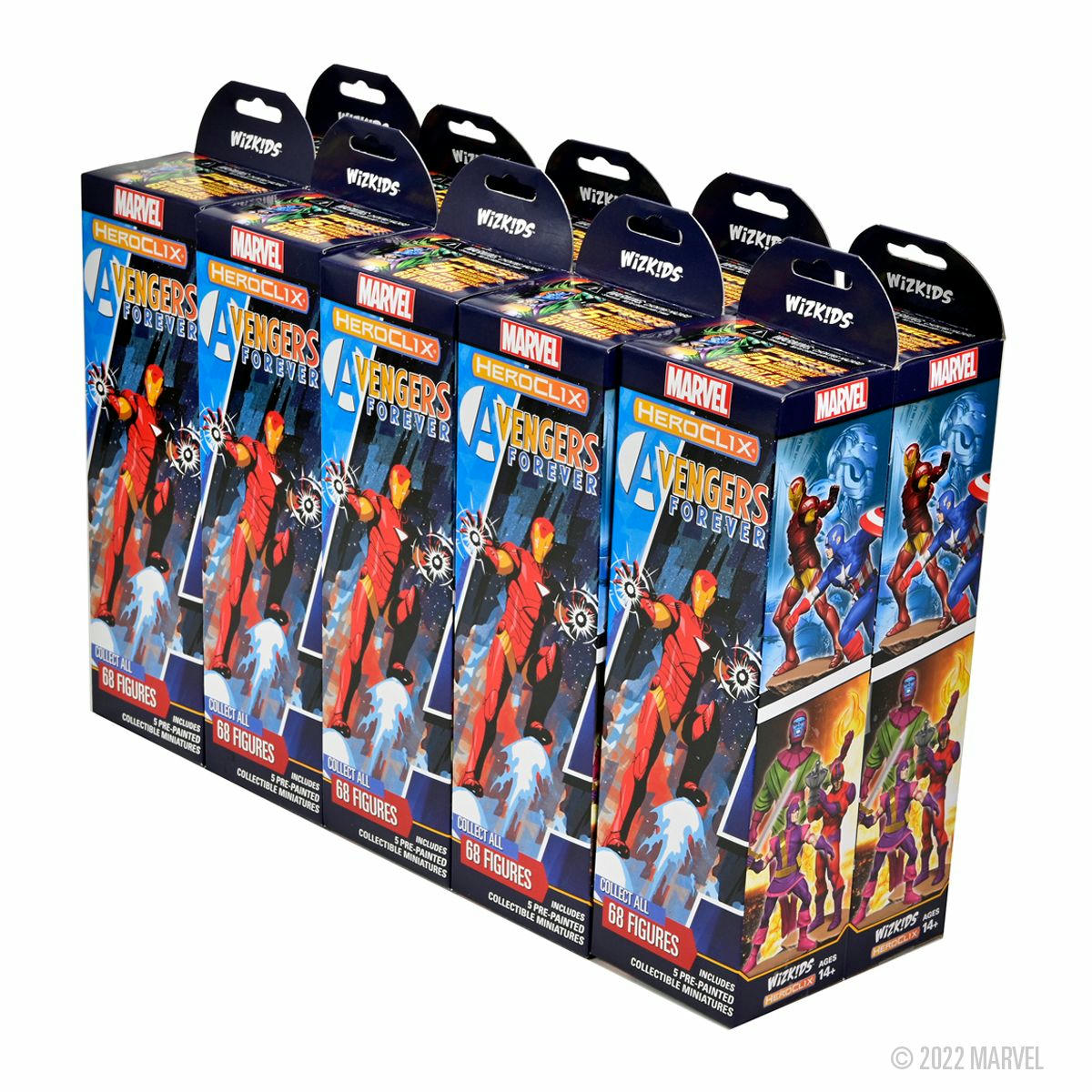 Image of Heroclix Marvel Avengers Forever Booster Brick (10 boosters) WZK84855