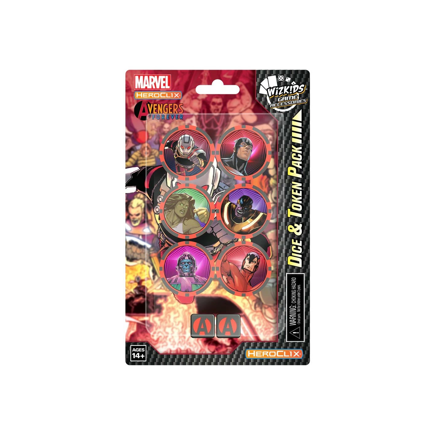 Image of Marvel Heroclix Avengers Forever Ant-Man Dice & Tokens Pack WZK84857