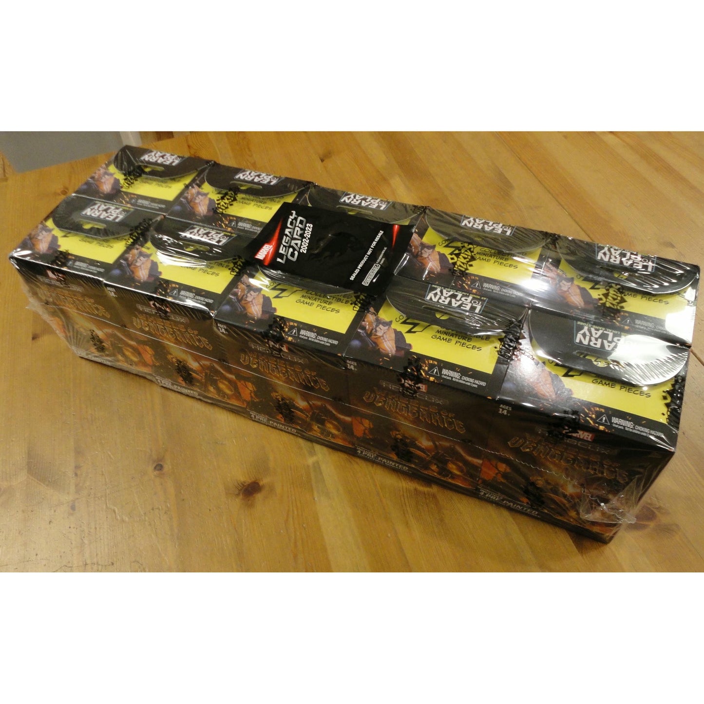 Image of Marvel Heroclix Wheels of Vengeance Booster Brick (10 Boosters) WZK84873