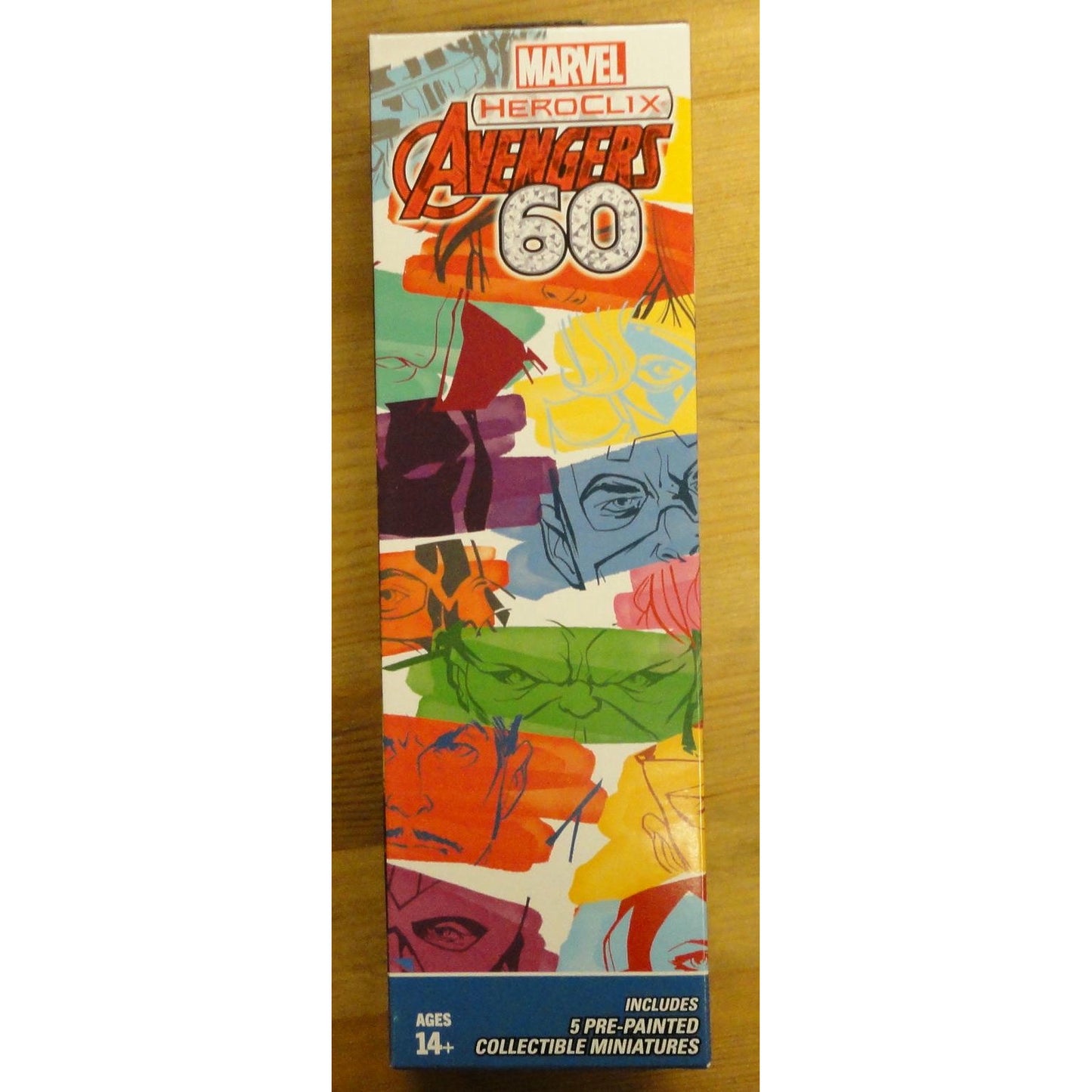 Image of Marvel Heroclix Avengers 60th Anniversary 5-Figure Booster WZK84904