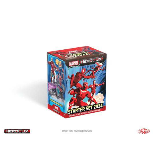 Image of Marvel Heroclix 2024 4-Figure Starter Set by Wizkids WZK84917