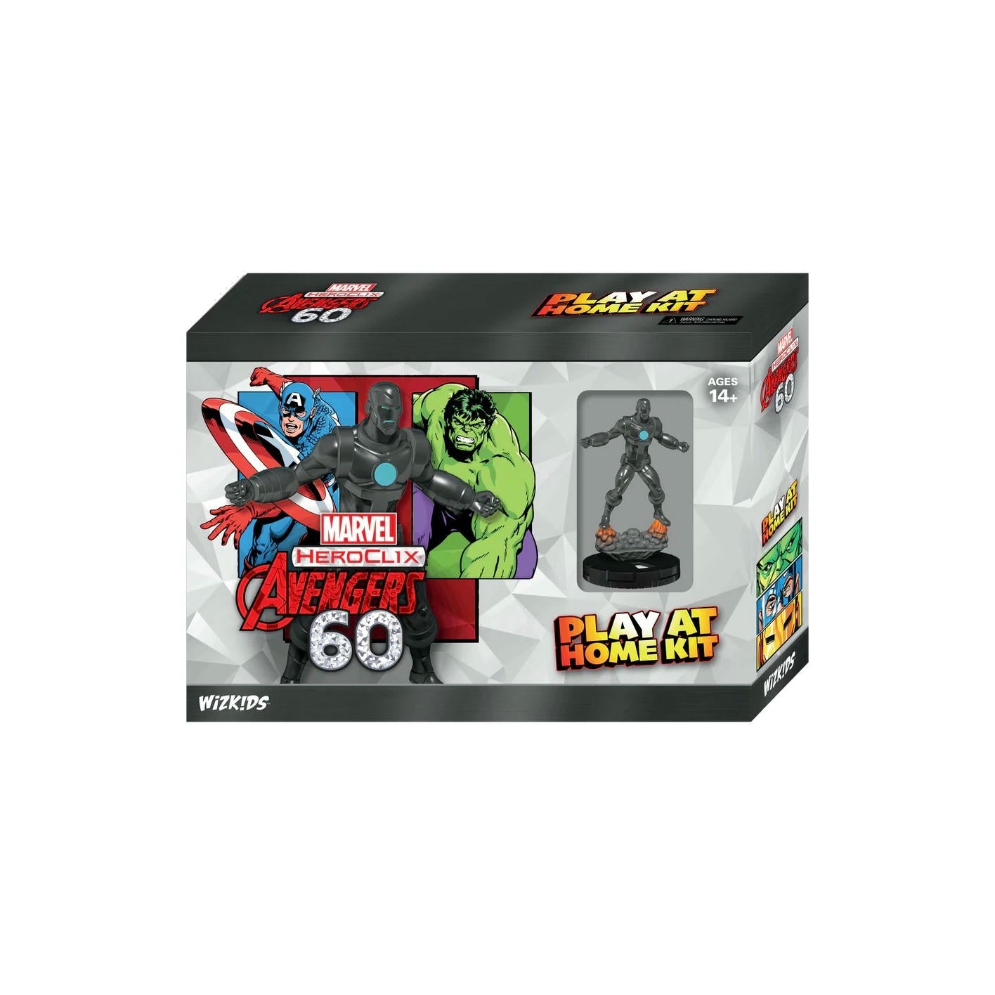 Image of Marvel Heroclix Avengers 60th Anniversary Iron Man Play At Home Kit