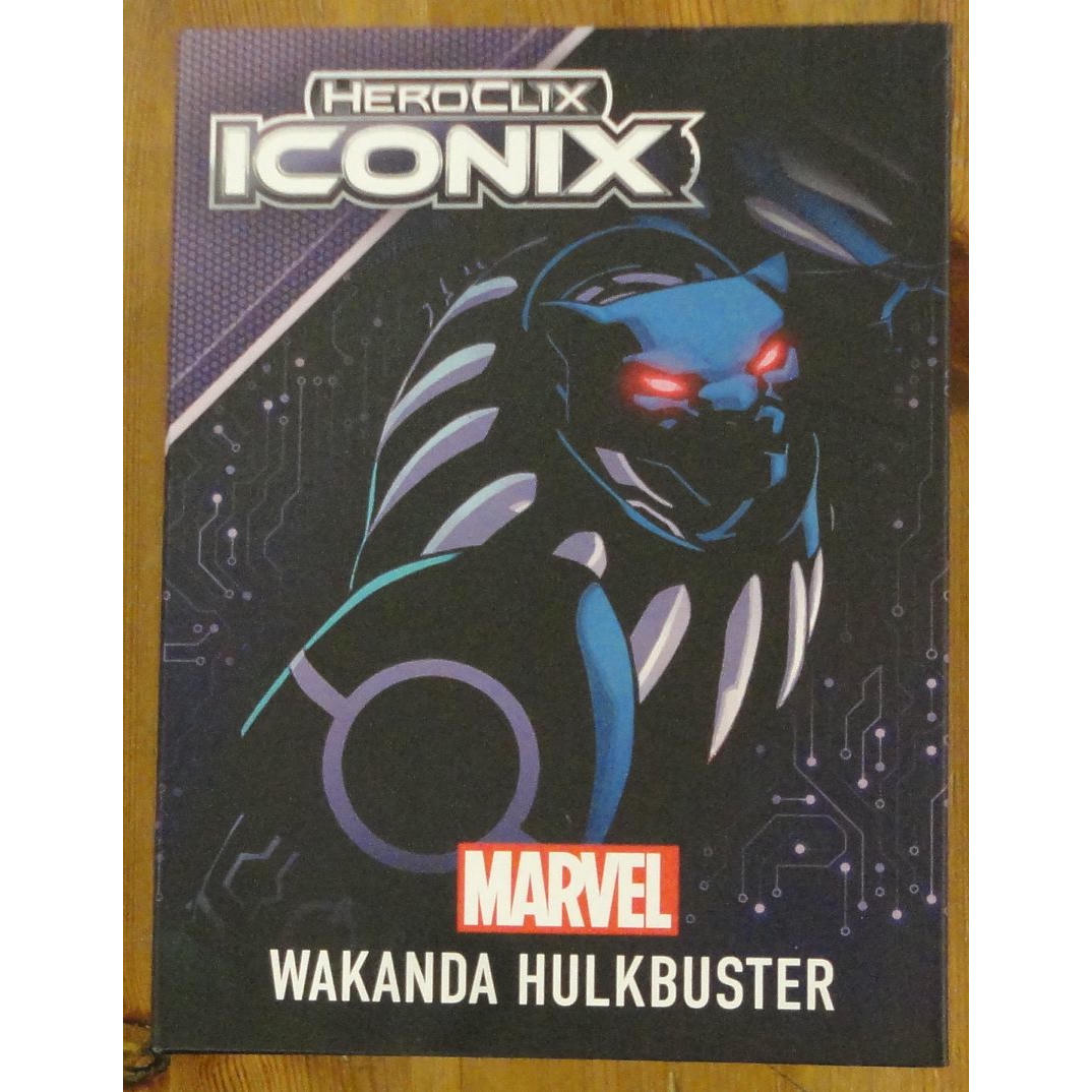 Image of Marvel Heroclix Iconix Wakanda Hulkbuster Figure WZK84921