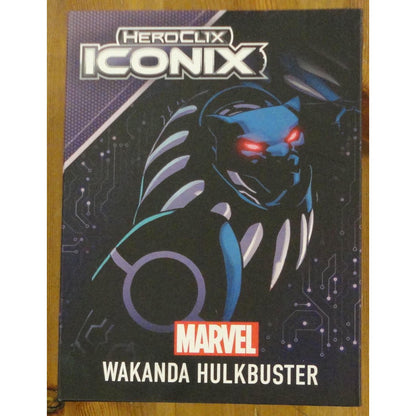Image of Marvel Heroclix Iconix Wakanda Hulkbuster Figure WZK84921