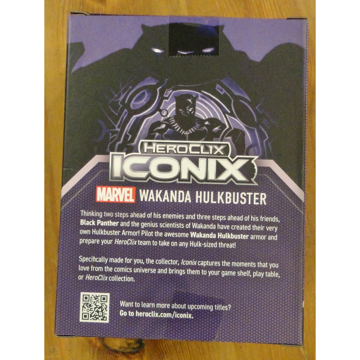 Image of Marvel Heroclix Iconix Wakanda Hulkbuster Figure WZK84921