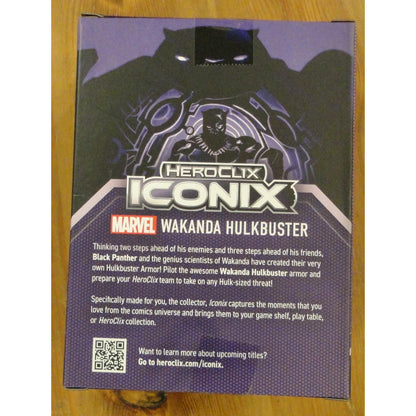 Image of Marvel Heroclix Iconix Wakanda Hulkbuster Figure WZK84921