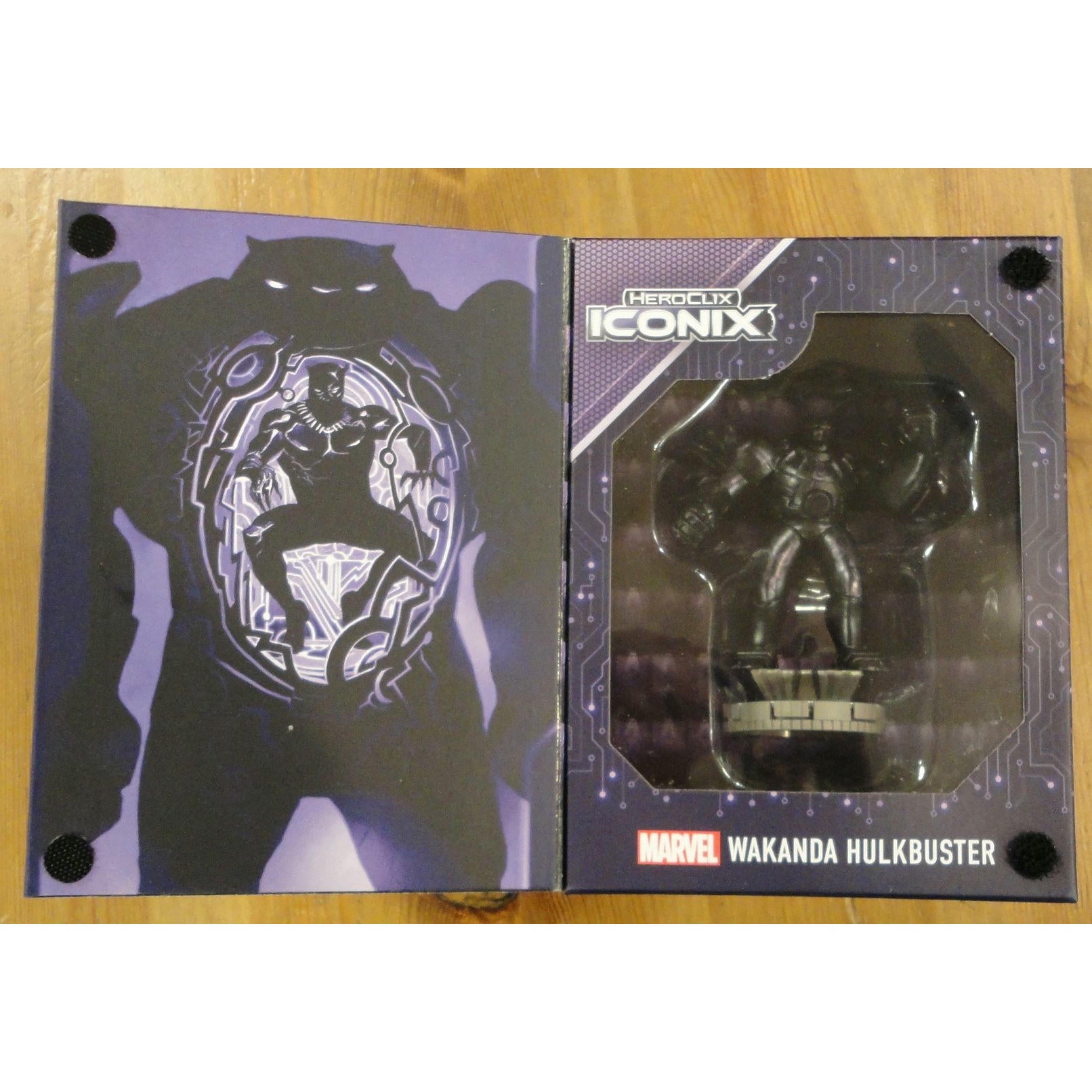 Image of Marvel Heroclix Iconix Wakanda Hulkbuster Figure WZK84921