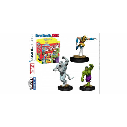 Image of Marvel Heroclix Iconix First Appearance Wolverine featuring Incredible Hulk