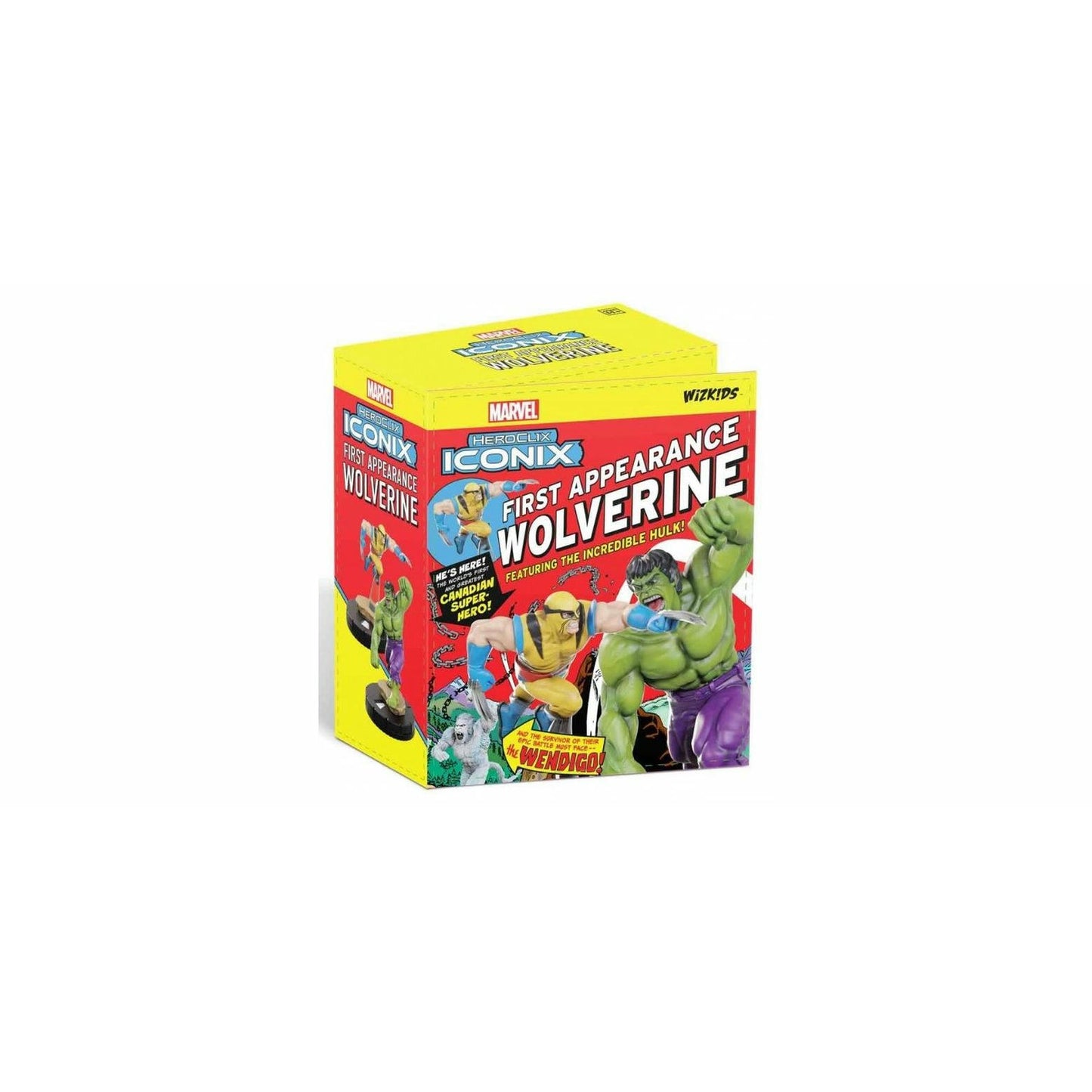 Image of Marvel Heroclix Iconix First Appearance Wolverine featuring Incredible Hulk