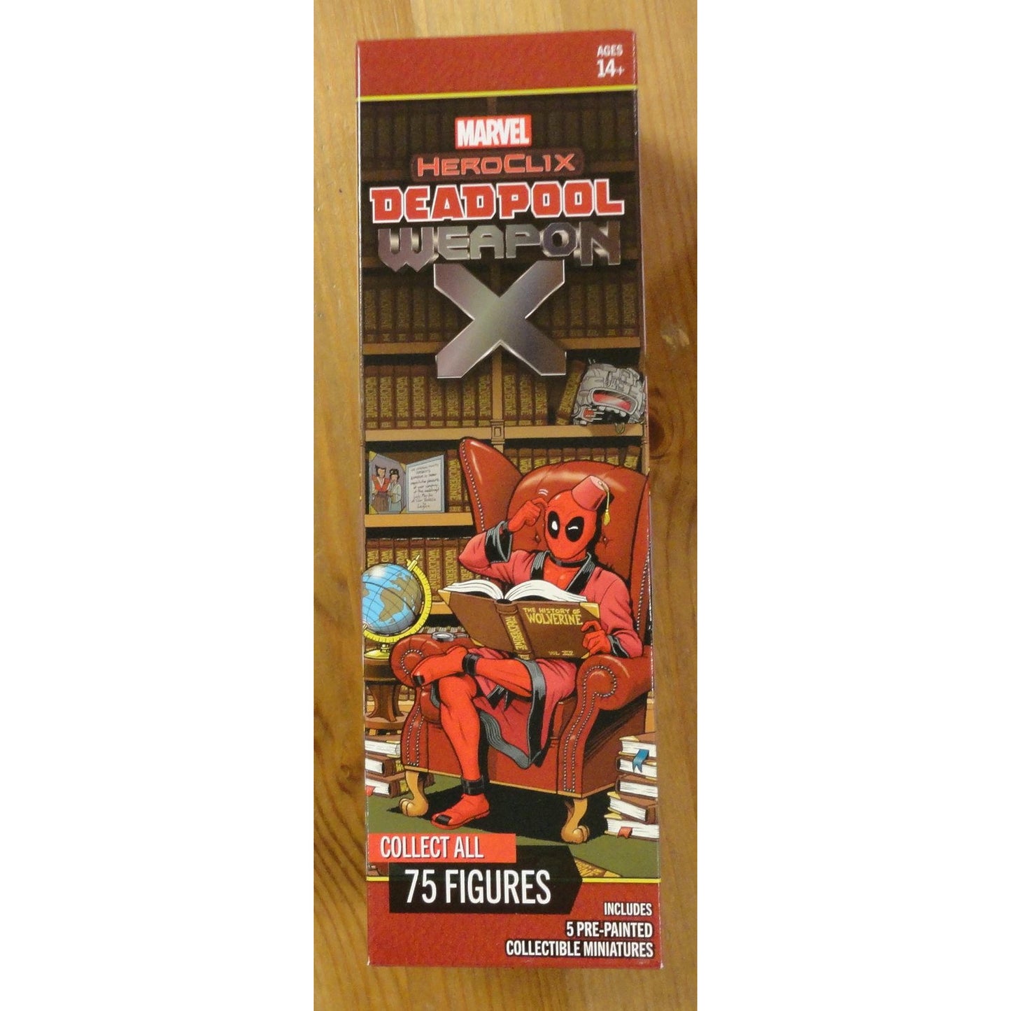 Image of Marvel Heroclix Deadpool Weapon X 5-Figure Booster Box WZK84939