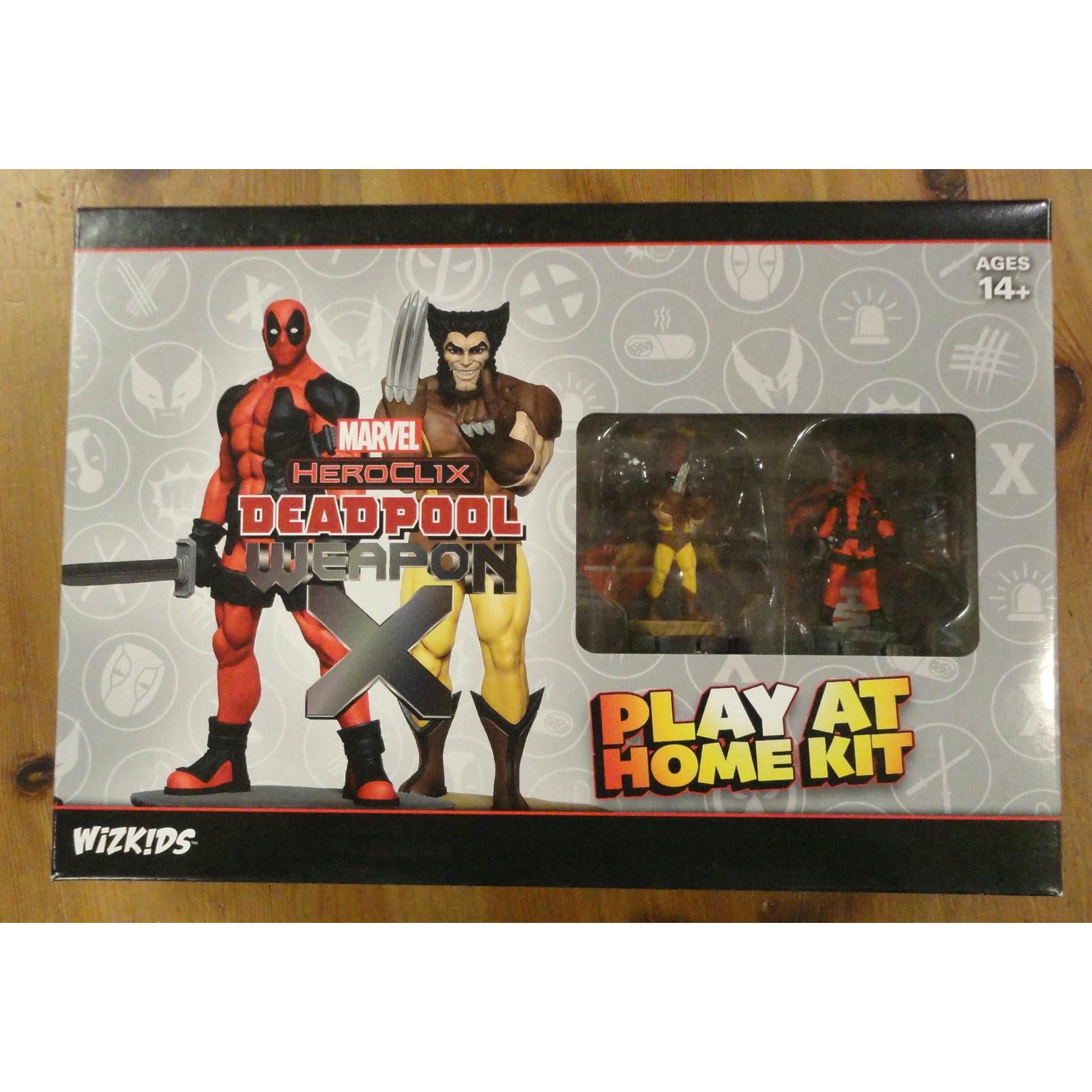 Image of Marvel Heroclix Deadpool Weapon X Play At Home Kit WZK84941