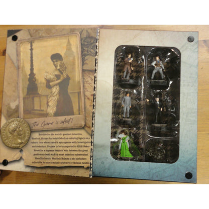 Image of Heroclix Iconix Sherlock Holmes 221B Miniatures Set WZK862