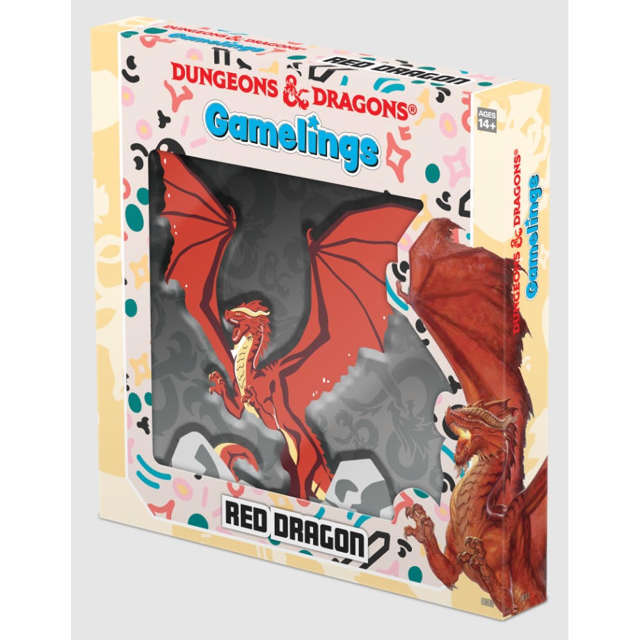 Image of Dungeons &amp; Dragons: Gamelings - Red Dragon